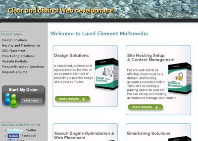 Lucid Element Multimedia – Dynamic Pointer-Based Header
