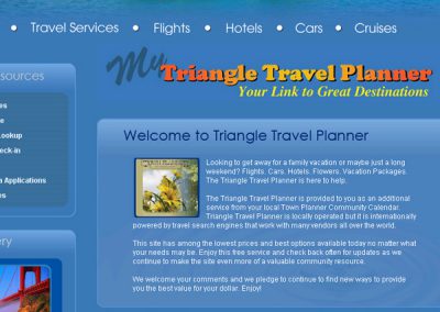 Triangle Travel Planner