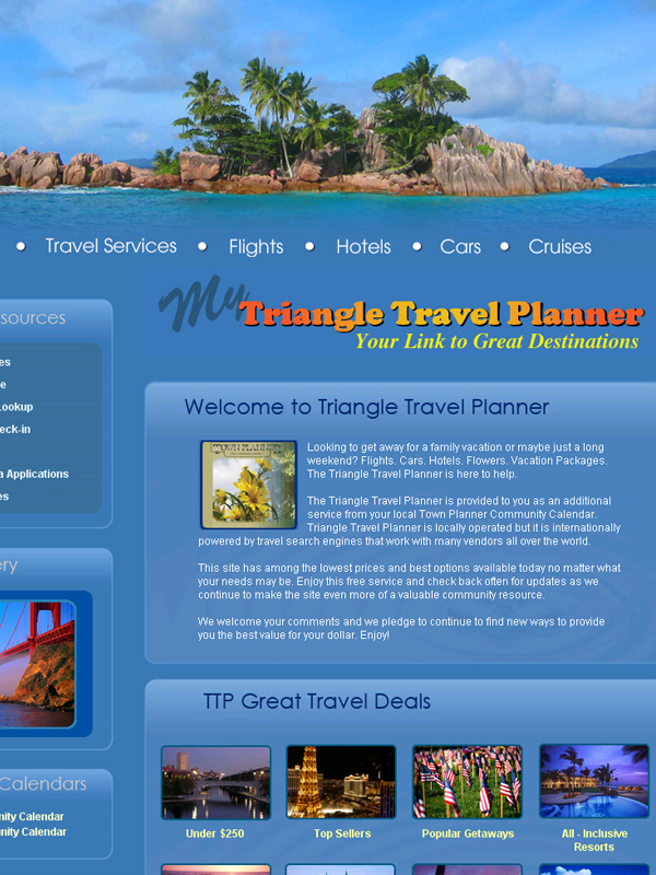 Triangle Travel Planner